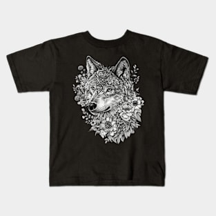 Wolf Natural Predators Kids T-Shirt